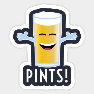 Pints! Sticker